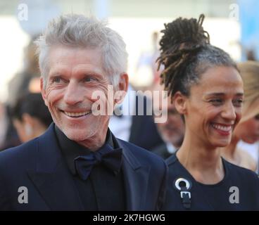 ©PHOTOPQR/NICE MATIN/Frantz Bouton ; Cannes ; 17/05/2022 ; l'acteur français Jacques Gamblin assiste à la projection de 'final Cut (Coupez !)' Avant la cérémonie d'ouverture de l'édition 75th du Festival de Cannes à Cannes, dans le sud de la France, sur 17 mai 2022 Banque D'Images