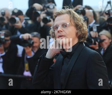 ©PHOTOPQR/NICE MATIN/Frantz Bouton ; Cannes ; 17/05/2022 ; Festival OUVERTURE CANNES ALEX LUTZ cérémonie d'ouverture de l'édition 75th du Festival de Cannes à Cannes, dans le sud de la France, sur 17 mai 2022. Banque D'Images