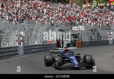 ©PHOTOPQR/NICE MATIN/Jean François Ottonello Dylan Meiffret ; Monaco ; 27/05/2022 ; 79eme Grand prix de Monaco - Formule 1 - 23 Alexander ALBON THA Williams Racing Banque D'Images