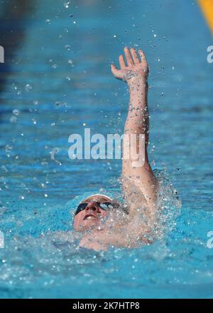 ©PHOTOPQR/L'INDÉPENDANT/CLEMTZ MICHEL ; CANET EN ROUSSILLON ; 28/05/2022 ; SPORT / NATATION / CIRCUIT MARE NOSTRUM / 34EME MEETING INTERNATIONAL DE NATATION DE CANET-EN-ROUSSILLON / CENTRE DE NATATION ARLETTE FRANCO / MAX LITCHFIELD / GBR - 34TH MEETING INTERNATIONAL DE NATATION À CANET-EN-ROUSSILLON Banque D'Images