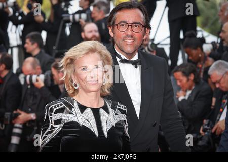 ©PHOTOPQR/LE PARISIEN/Fred Dugit ; Cannes ; 28/05/2022 ; Cuture / Cinéma Palais des festivals à Cannes (06), le 28 mai 2022 Palmares du 75E fesitival du film international de Cannes photo LP / Fred Dugit Banque D'Images