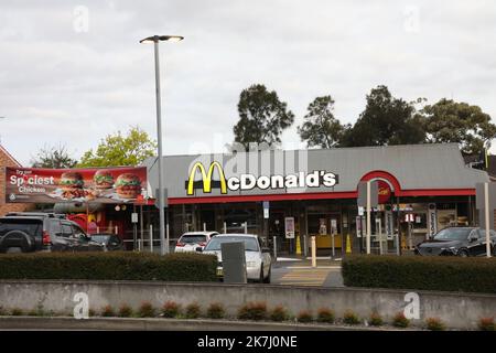 McDonald's Croydon Park, 184-188 Georges River Rd, Croydon Park NSW 2133 Banque D'Images