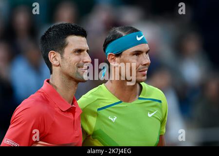 ©FRANCK CASTEL/MAXPPP - 20220005 Roland Garros - jour 10 au cours du dixième jour de Roland Garros sur 31 mai 2022 à Paris, France. Banque D'Images