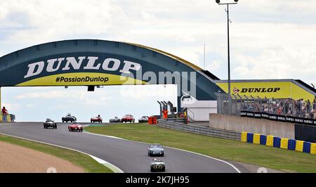 ©OLIVIER BLIN/MAXPPP - 21/02/2021 PHOTO OLIVIER BLIN / 72 LE MANS / 01 juillet 2022 circuit classique du Mans Banque D'Images