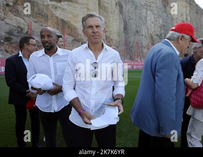 ©PHOTOPQR/NICE MATIN/Jean François Ottonello ; la Turbie ; 05/09/2022 ; inauguration du nouveau Centre de performance de l'AS Monaco - Claude Puel la Turbie, France, sept 5th 2022 Club de football de première ligue française EN TANT que centre de performance de Monaco Banque D'Images