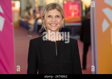 ©PHOTOPQR/Ouest FRANCE/Martin ROCHE / Ouest-FRANCE ; deauville ; 04/09/2022 ; ce dimande 4 septembre 2022 , la 48? édition du Festival du cinéma américain de Deauville 2022 Clémence Poesy photographe Martin ROCHE Banque D'Images