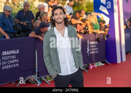 ©PHOTOPQR/Ouest FRANCE/Martin ROCHE / Ouest-FRANCE ; deauville ; 04/09/2022 ; ce dimande 4 septembre 2022 , la 48? édition du Festival du cinéma américain de Deauville 2022 Augustus Meleo Bernstein photographe Martin ROCHE Banque D'Images