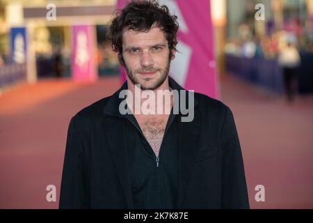 ©PHOTOPQR/Ouest FRANCE/Martin ROCHE / Ouest-FRANCE ; deauville ; 04/09/2022 ; ce dimande 4 septembre 2022 , la 48? édition du Festival du cinéma américain de Deauville 2022 Félix Moati photographe Martin ROCHE Banque D'Images