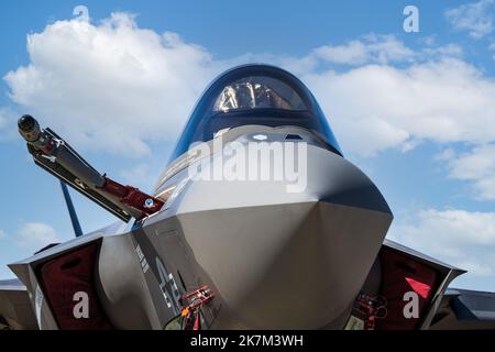 F-35 cockpit Lightning II à la base aérienne Edwards, CA, le 10/16/2022 Banque D'Images
