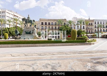 Plaza del Arenal, Jerez de la Frontera, Andalousie, Espagne Banque D'Images