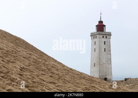 Rubjerg est un phare au Danemark Banque D'Images