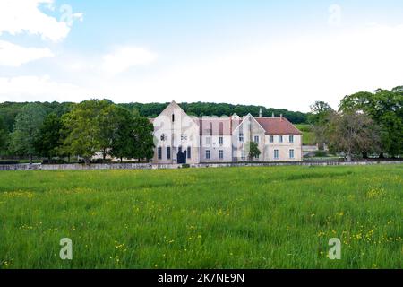 Bruere Allichamps (centre de la France) : l'abbaye de Noirlac, complexe monastique cistercien Banque D'Images