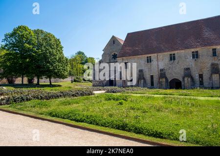 Bruere Allichamps (centre de la France) : l'abbaye de Noirlac, complexe monastique cistercien Banque D'Images