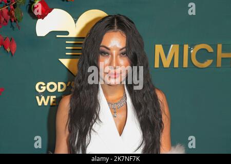 New York, États-Unis. 17th octobre 2022. Jessica Wang assiste à la cérémonie de remise des Golden Heart Awards 16th au Glasshouse de New York. Crédit : SOPA Images Limited/Alamy Live News Banque D'Images