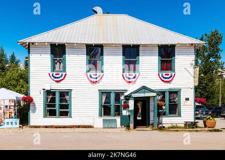 Fairview Inn ; Talkeetna, petite communauté artisanale et aire de rassemblement pour plus de 1 000 grimpeurs par an qui tentent Denali ; Talkeetna ; Alaska ; États-Unis Banque D'Images