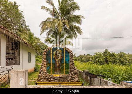 Chapelle Saint-Antoine à Zorivaddo Ambora, Loutolim Goa - Inde Banque D'Images