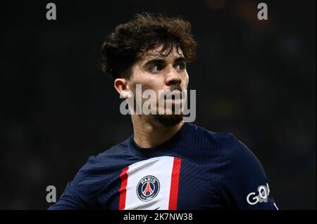Julien Mattia / le Pictorium - PSG - Marseille - 16/10/2022 - France / Ile-de-France (région) / Paris - Vitinha pendant le match du 11th jour Banque D'Images