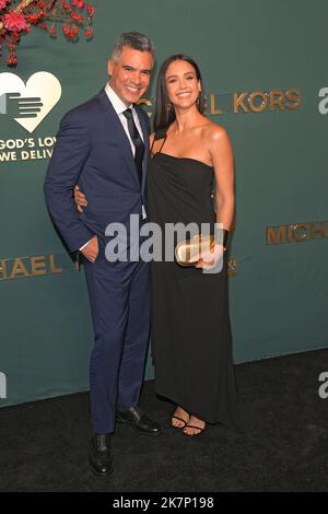 New York, États-Unis. 17th octobre 2022. Cash Warren et Jessica Alba assistent à l'Amour de Dieu nous livrons les Golden Heart Awards 16th au Glasshouse à New York. (Photo par Ron Adar/SOPA Images/Sipa USA) crédit: SIPA USA/Alay Live News Banque D'Images