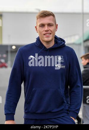 Plymouth, Royaume-Uni. 18th octobre 2022. Le milieu de terrain de Plymouth Argyle Sam Cosgrove (16) arrive lors du match de Trophée Papa John's Plymouth Argyle vs Crystal Palace U21 à Home Park, Plymouth, Royaume-Uni, 18th octobre 2022 (photo de Stanley Kasala/News Images) à Plymouth, Royaume-Uni, le 10/18/2022. (Photo de Stanley Kasala/News Images/Sipa USA) crédit: SIPA USA/Alay Live News Banque D'Images