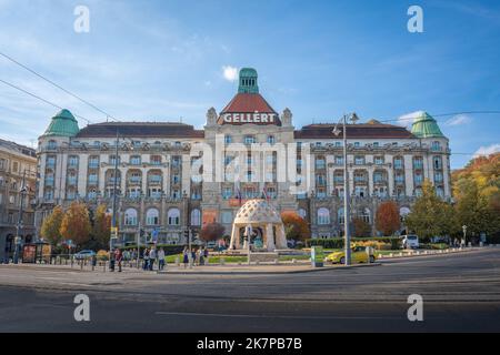 Bain thermal Gellert - Budapest, Hongrie Banque D'Images