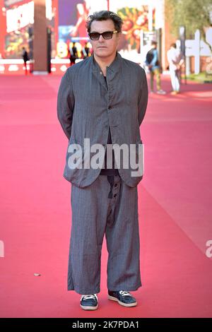 Rome, Italie. 18th octobre 2022. ROME, ITALIE - 18 OCTOBRE : Joe Wright assiste au tapis rouge pour les « souverains d'amour » à Alice Nella Città lors du Festival du film de Rome 17th à l'Auditorium della Conciliazione on 18 octobre 2022 à Rome, Italie. Credit: dpa/Alay Live News Banque D'Images