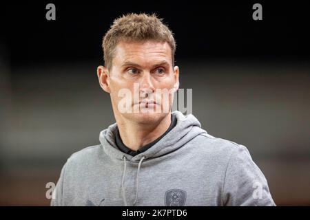 Stoke, Staffordshire, Royaume-Uni. 18th octobre 2022 ; Bet365 Stadium, Stoke, Staffordshire, Angleterre ; EFL Championship football, Stoke City versus Rotherham: Rotherham United Manager Matt Taylor Credit: Action plus Sports Images/Alamy Live News Banque D'Images