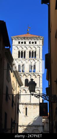 Chiesa di San Michele à Foro, Lucca, Italie Banque D'Images