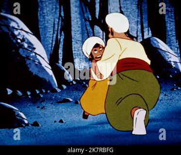 Scène avec Sinbad film: Les nuits arabes; aventures de Sinbad (1975) Directeur: Fumio Kurokawa, Kunihiko Okazaki 01 octobre 1975 **AVERTISSEMENT** cette photographie est destinée à un usage éditorial exclusif et est protégée par les droits d'auteur de la Société du film et/ou du photographe attribué par la Société du film ou de la production et ne peut être reproduite que par des publications dans le cadre de la promotion du film ci-dessus. Un crédit obligatoire pour la société de film est requis. Le photographe doit également être crédité lorsqu'il est connu. Aucune utilisation commerciale ne peut être accordée sans l'autorisation écrite de la Société du film. Banque D'Images