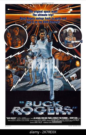 Erin Grey & Gil Gerard film Poster: Buck Rogers in the 25th Century (TV-Serie) USA 1979-1981, / Pilotfilm, long métrage Directeur pilote: Daniel Haller 20 septembre 1979 **AVERTISSEMENT** cette photographie est destinée à un usage éditorial exclusif et est le droit d'auteur d'UNIVERSAL et/ou du photographe assigné par la Société de film ou de production et ne peut être reproduite que par des publications en conjonction avec la promotion du film ci-dessus. Un crédit obligatoire pour UNIVERSEL est requis. Le photographe doit également être crédité lorsqu'il est connu. Aucune utilisation commerciale ne peut être accordée sans l'autorisation écrite de l'IF Banque D'Images