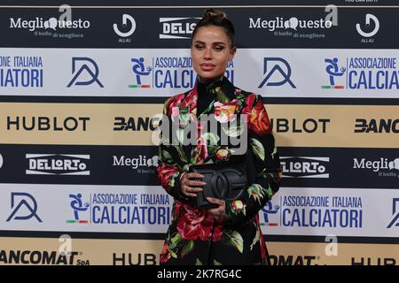 Milan, Italie. 17th octobre 2022. Zoe Cristofoli pendant le Gran Gala del Calcio AIC 2022 à Rho Fiera Milano, Milan. Crédit : SOPA Images Limited/Alamy Live News Banque D'Images