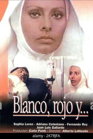 Adriano Celentano & Sophia Loren Poster film: The Sin; White Sister (Bianco) personnages: Natasch Rosso, E..., IT/FR/E 1972, Directeur: Alberto Lattuada 31 mars 1972 **AVERTISSEMENT** cette photographie est à usage éditorial exclusif et est le droit d'auteur de LES FILMS CONCORDIA et/ou le photographe assigné par la Société de film ou de production et ne peut être reproduite que par des publications dans le cadre de la promotion du film ci-dessus. Un crédit obligatoire pour LES FILMS CONCORDIA est requis. Le photographe doit également être crédité lorsqu'il est connu. Aucune utilisation commerciale ne peut être accordée sans autorisation écrite de Banque D'Images