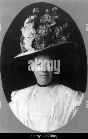 Helen Herron Taft, première Dame des États-Unis Banque D'Images