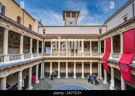 Fondée en 1222, l'Université de Padoue, en Vénétie, en Italie, est la cinquième plus ancienne université au monde. Banque D'Images