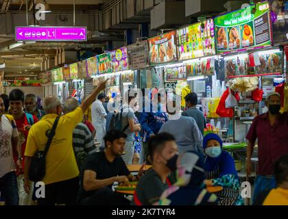 Tekka Hawker Centre, Little India, Singapour Banque D'Images