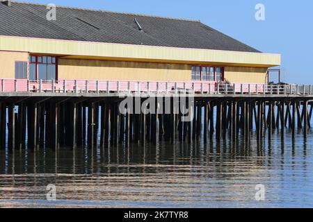 Jetée de Walton-on-the-Naze Banque D'Images