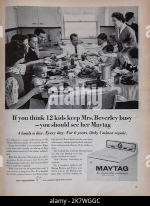 Vintage 24 septembre 1965 'Life' Magazine annonce, États-Unis Banque D'Images