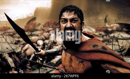 300 2006 Gerard Butler Banque D'Images