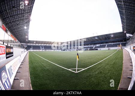 Schaffhausen, Suisse. 19th octobre 2022. SCHAFFHAUSEN, SUISSE - OCTOBRE 19 : une vue de l'arène de Wefox pendant le match C de la Ligue des champions de l'UEFA entre le FC Zürich et le Juventus sur 19 octobre 2022 à Schaffhausen, Suisse. (Marcio Machado/SPP) crédit: SPP Sport presse photo. /Alamy Live News Banque D'Images