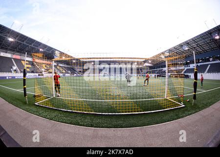 Schaffhausen, Suisse. 19th octobre 2022. SCHAFFHAUSEN, SUISSE - OCTOBRE 19 : une vue de l'arène de Wefox pendant le match C de la Ligue des champions de l'UEFA entre le FC Zürich et le Juventus sur 19 octobre 2022 à Schaffhausen, Suisse. (Marcio Machado/SPP) crédit: SPP Sport presse photo. /Alamy Live News Banque D'Images