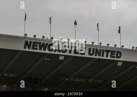 Newcastle, Royaume-Uni. 19th octobre 2022. Une vue générale du parc St James pendant le match de la Premier League Newcastle United contre Everton à St. James's Park, Newcastle, Royaume-Uni, 19th octobre 2022 (photo de Mark Cosgrove/News Images) à Newcastle, Royaume-Uni, le 10/19/2022. (Photo de Mark Cosgrove/News Images/Sipa USA) crédit: SIPA USA/Alay Live News Banque D'Images