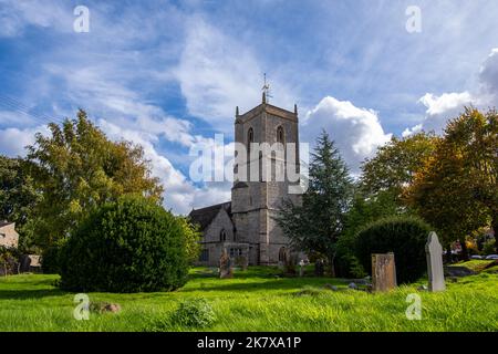 Église St Thomas a Becket, Pucklechurch, Bristol, Royaume-Uni Banque D'Images