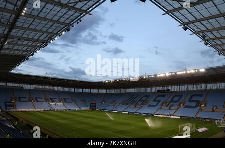 Coventry, Royaume-Uni. 19th octobre 2022. Vue générale du stade pendant le match de championnat Sky Bet à l'arène Coventry Building Society Arena, Coventry. Crédit photo à lire : Darren Staples/Sportimage crédit : Sportimage/Alay Live News Banque D'Images