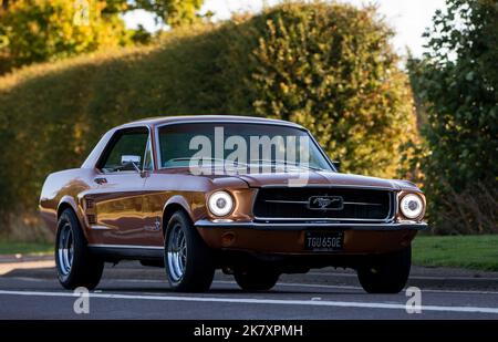 Voiture classique Ford mustang 1967 Banque D'Images