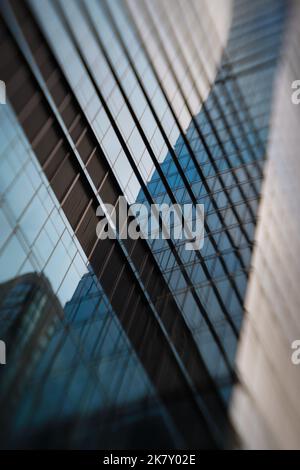 Gros plan d'un élément architectural créant une image abstraite qui peut être utilisée comme arrière-plan Banque D'Images