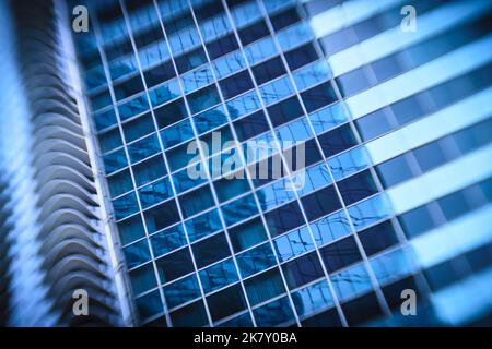 Gros plan d'un élément architectural créant une image abstraite qui peut être utilisée comme arrière-plan Banque D'Images