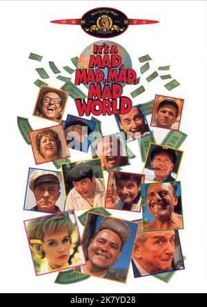 Affiche de film film C'est Un Mad, Mad, Mad, Mad World (USA 1963) réalisateur : Stanley Kramer 07 novembre 1963 **AVERTISSEMENT** cette photographie est réservée à un usage éditorial et est la propriété intellectuelle de UNITED ARTISTS et/ou du photographe assigné par le film ou la société de production et ne peut être reproduite que par des publications en liaison avec la promotion du film ci-dessus. Un crédit obligatoire pour UNITED ARTISTS est requis. Le photographe doit également être crédité lorsqu'il est connu. Aucune utilisation commerciale ne peut être accordée sans autorisation écrite de The film Company. Banque D'Images
