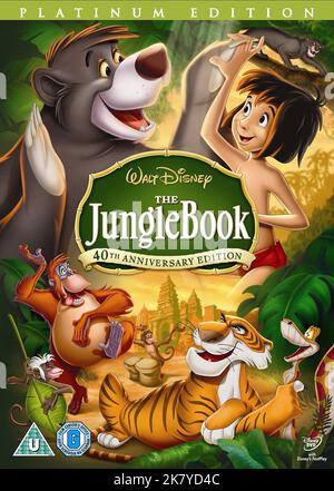 Baloo, Mowgli, King Loui & Sher Khan Poster film The Jungle Book (USA 1967) réalisateur : Wolfgang Reitherman 18 octobre 1967 **AVERTISSEMENT** cette photographie est à usage éditorial exclusif et est la propriété de DISNEY et/ou du photographe assigné par la société de production et ne peut être reproduite que par des publications en liaison avec la promotion du film ci-dessus. Un crédit DISNEY obligatoire est requis. Le photographe doit également être crédité lorsqu'il est connu. Aucune utilisation commerciale ne peut être accordée sans autorisation écrite de The film Company. Banque D'Images