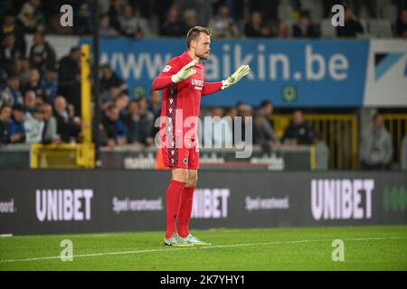 Brugges, Belgique. 19th octobre 2022. Simon Mignolet (22) du Club Brugge photographié lors d'un match de football belge de première division entre le Club Brugge KV et le Sint-Truidense VV le jour de match 13th de la saison 2022-2023 , le mercredi 19 octobre 2022 à Brugge , Belgique . PHOTO SPORTPIX | DAVID CATRY crédit: David Catry/Alay Live News Banque D'Images