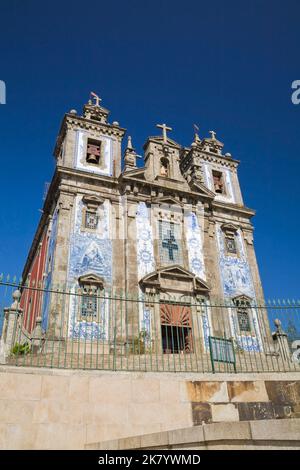 Église Santo Ildefonso, Porto, Portugal. Banque D'Images