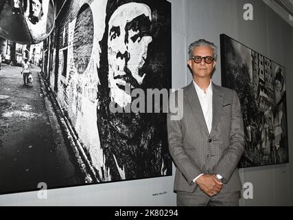 Milan, Italie. 19th octobre 2022. Milan, Italie MAX VADUKUL LE TÉMOIN Climate change présentation de l'exposition du photographe dédiée à l'environnement à la SOZZANI FONATION présente différents invités du monde du divertissement, de la culture et de la politique. Dans la photo: Max Vadukul crédit: Agence de photo indépendante/Alamy Live News Banque D'Images